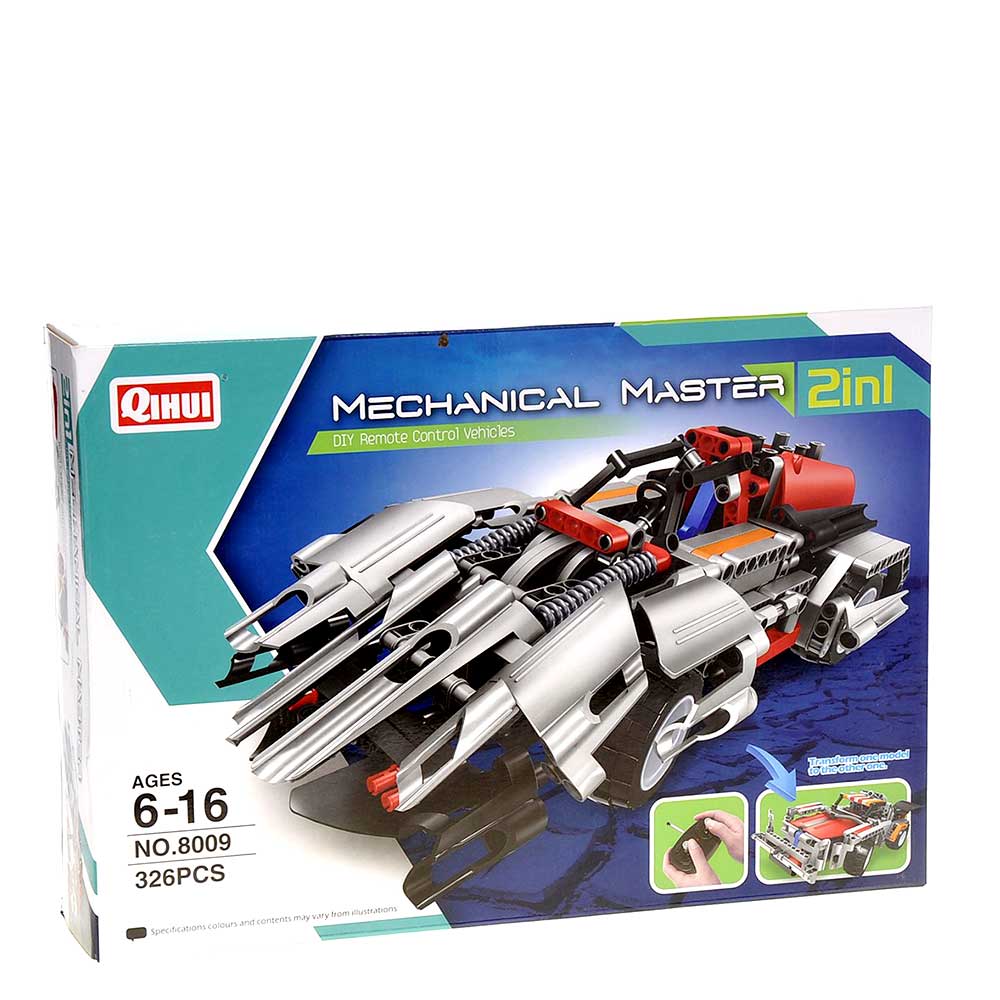 Mechanical Master 326 Piece Take Apart Remote Control Car