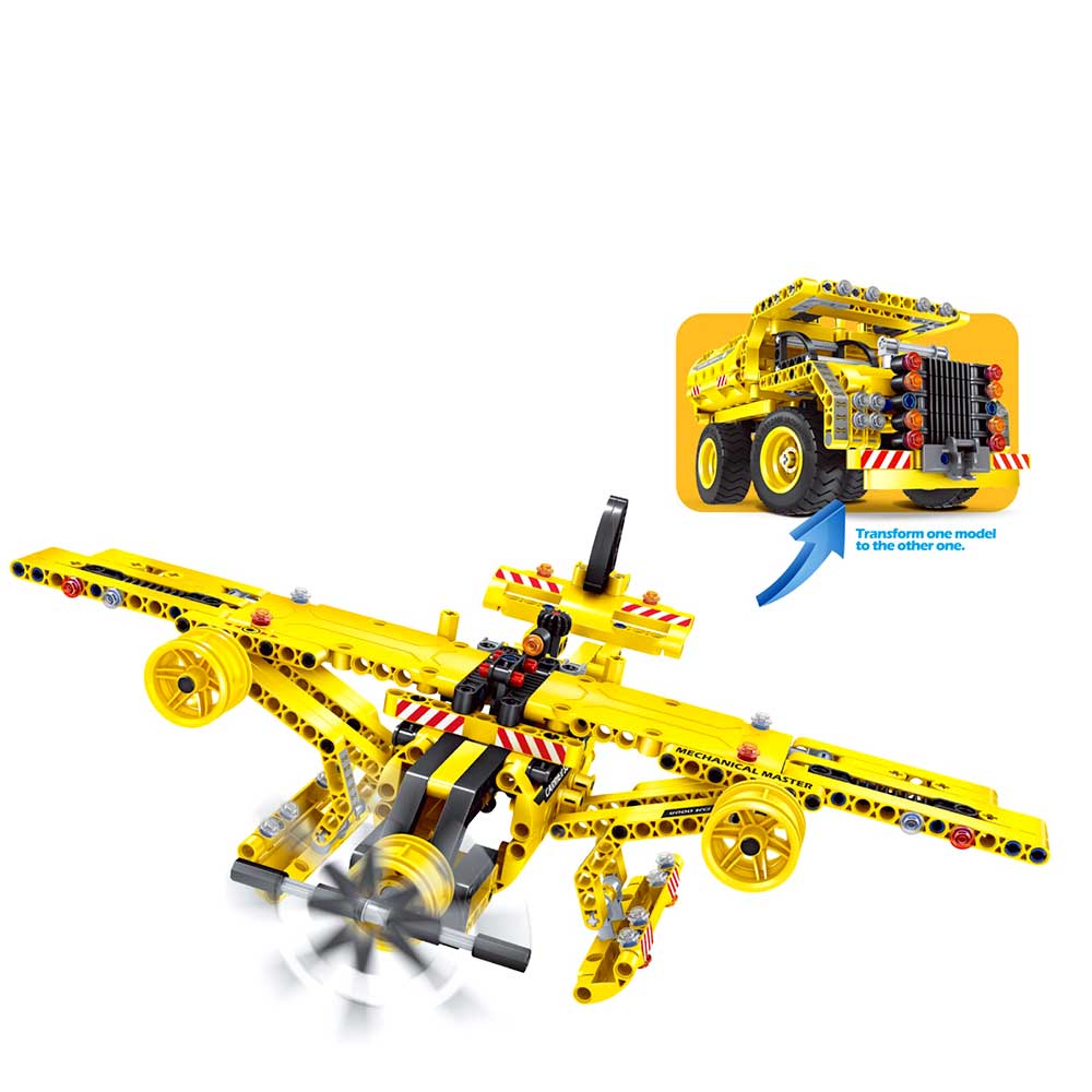 Building Blocks Bricks Construction Kit STEM Toy (Dump Truck) | 361 pcs