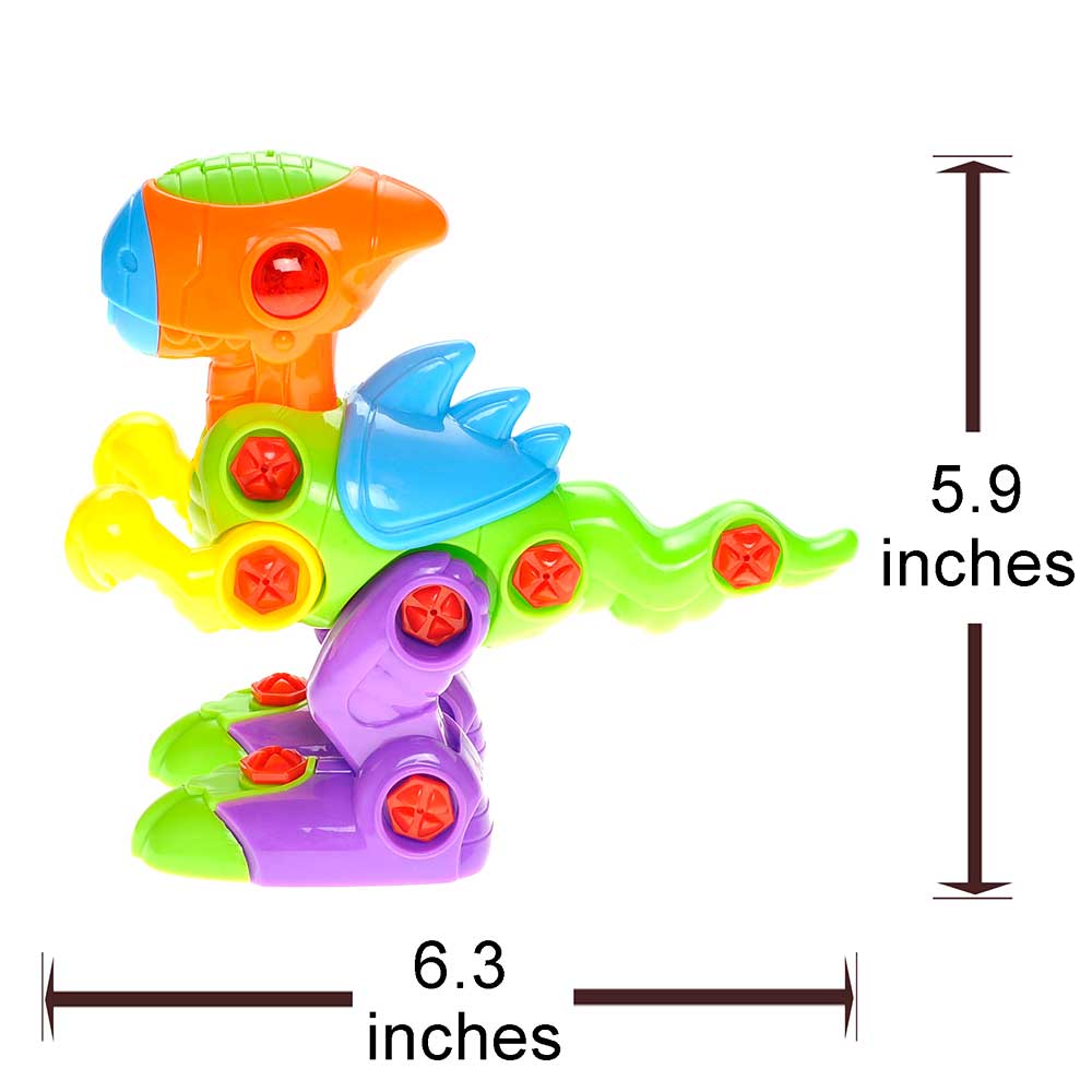 Dinosaur Take Apart Toy With Lights And Sounds